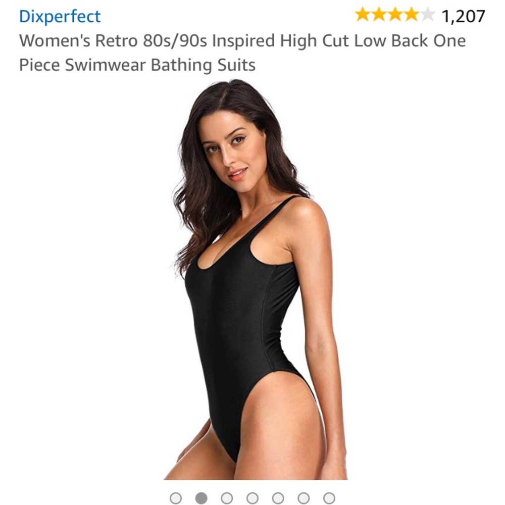 Retro style bathing suit